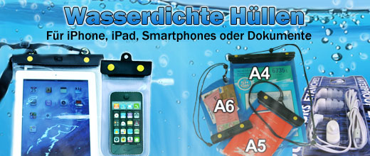 Wasserdichte H&uuml;llen