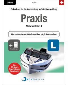 Box | BOATDRIVER - Praxis: Motorboot Kat. A + Praxisbuch (d)
