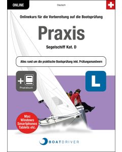 Box | BOATDRIVER - Praxis: Segelschiff Kat. D + Praxisbuch (d)