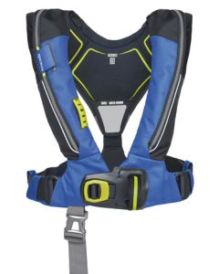 Deckvest 6D 170 N avec ceinture de sécurité, bleu/noir