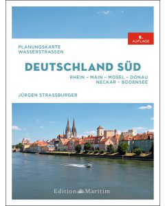 Planungskarte Wasserstrassen Deutschland Süd