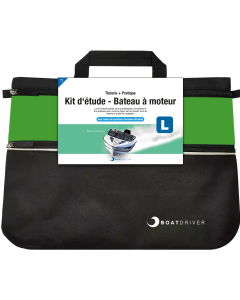 BOATDRIVER - Kit d'étude pour bateau à moteur (avec coupon pour la pratique)