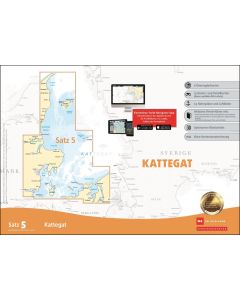 Sportbootkarten Satz 5: Kattegat (Ausgabe 2025)