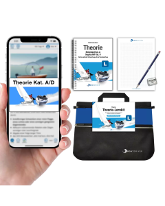 BOATDRIVER - Theorie-Lernkit light (d) | Lizenzkarte Partner