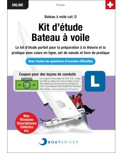 BOATDRIVER - Kit d'étude pour bateau à voile (f) | Box pour distributions avec coupon