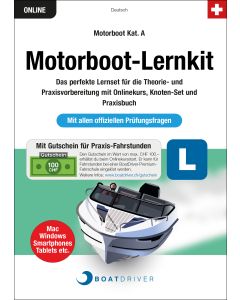 BOATDRIVER - Motorboot-Lernkit (d) | Distributions-Box mit Gutschein