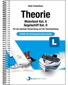 BOATDRIVER - Theoriebuch: Motorboot Kat. A / Segelschiff Kat. D (d)