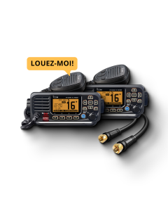 Location pour 5 jours : 2x système de formation ICOM IC-M330