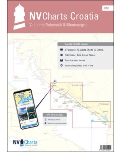 NV Atlas Croatia - HR 2 - Vodice to Dubrovnik & Montenegro