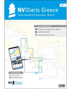 NV Atlas Griechenland - GR1 - Ionische Inseln & Peloponnes - Albanien