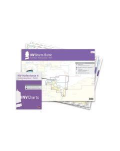 NV Charts Baltic Serie 4 Plano – Rund Rügen - Boddengewässer - Stettin