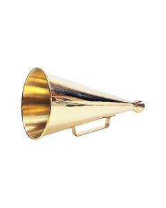 Brass megaphone