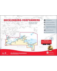 Sportbootkarten Satz 2: Mecklenburg-Vorpommern