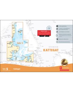 Sportbootkarten Satz 5: Kattegat