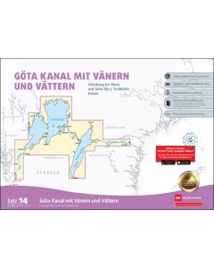 Sportbootkarten Satz 14: Göta Kanal mit Vänern und Vättern