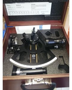 FREIBERGER Trommelsextant Vollsichtspiegel schwarz