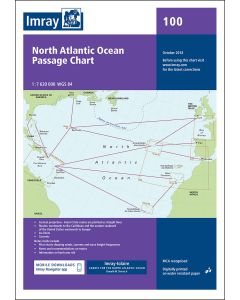 Chart 100 North Atlantic Ocean Passage Chart
