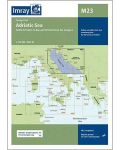 M23 Adriatic Sea Passage Chart