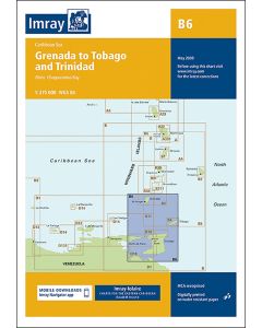 B6 Grenada to Tobago and Trinidad Passage Chart
