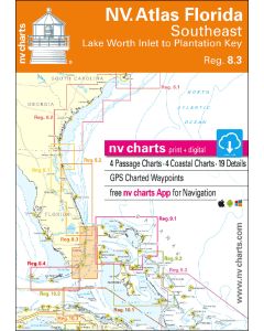 NV Atlas Florida Southeast - 8.3 - Lake Worth Inlet to Plantation Key