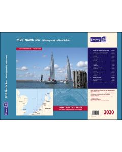 2120 North Sea - Nieuwpoort to Den Helder Chart Atlas 2020