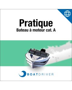 Online: BOATDRIVER - Pratique bateau à moteur cat. A (df)