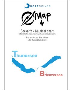 BOATDRIVER-Map 4 - Thunersee, Brienzersee