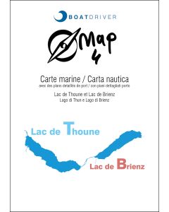 BOATDRIVER-Map 4 - Lago di Thun, Lago di Brienz