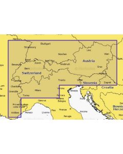 Garmin Navionics+: Elektronische Seekarte rund um die Alpen inkl. Schweizer Seen