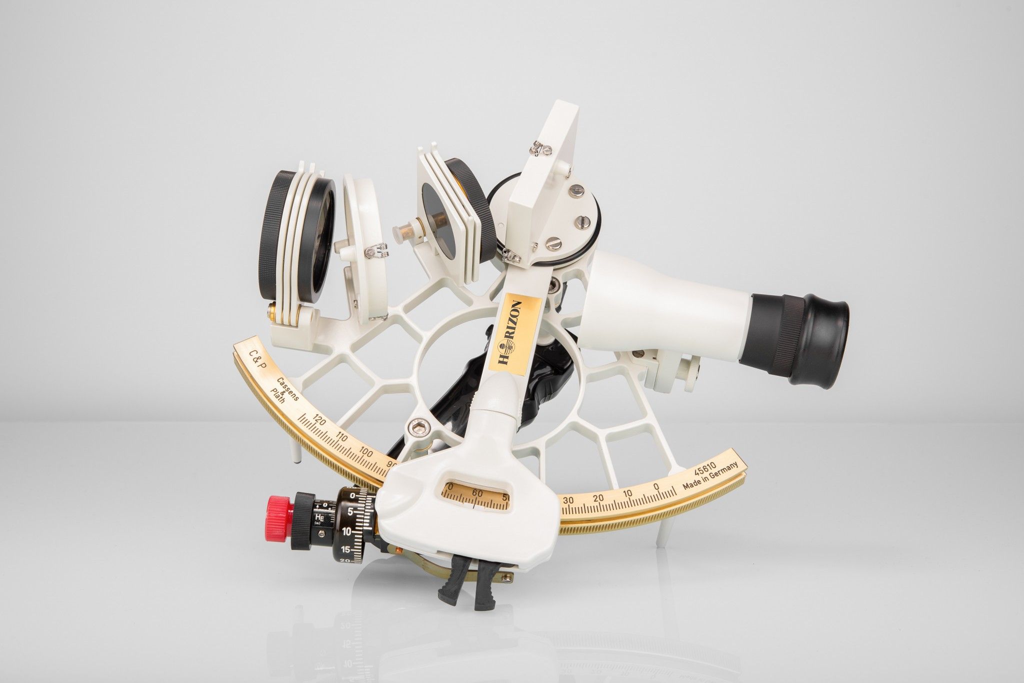 Cassens & Plath Sextant HORIZON ULTRA schwarz, Vollsichtspiegel