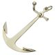 Brass anchor 22 cm