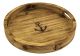 Mango wood tablet Ø 30 cm