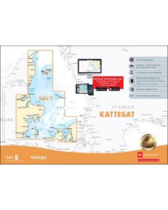 Sportbootkarten Satz 5: Kattegat (Ausgabe 2021)