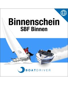 Online: BOATDRIVER - Binnenschein (SBF Binnen Motor/Segel) (d)