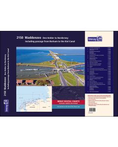 2150 Waddenzee - Den Helder to Norderney Chart Atlas 2021
