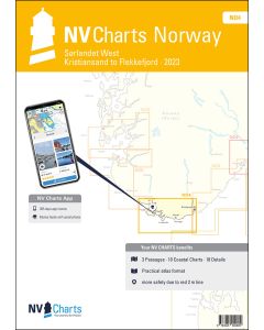 NV Atlas Norway NO4 Sørlandet Vest - Flekkefjord to Kristiansand