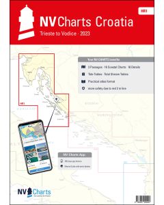 NV Atlas Croatia HR 1: Trieste to Vodice