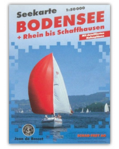 Seekarte Bodensee und Rhein bis Schaffhausen