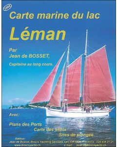 Carte marine Lac Léman