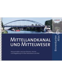 Binnenkarten Atlas 6 - Mittellandkanal und Mittelweser
