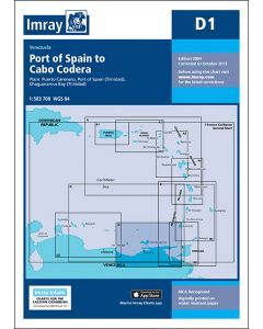 D1 Port of Spain to Cabo Codera Passage Chart