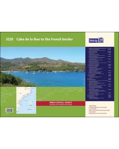 3220 Cabo de la Nao to the French border Chart Atlas