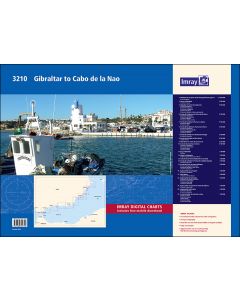 3210 Gibraltar to Cabo de la Nao Chart Atlas