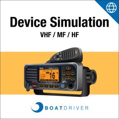 Online: BOATDRIVER - Radio maritime device simulation