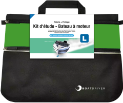 BOATDRIVER - Kit d'étude pour bateau à moteur (avec coupon pour la pratique)