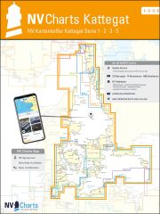 NV Charts Kartenkoffer Kattegat Atlas – Serie 1, 2, 3, 5.1, 5.2