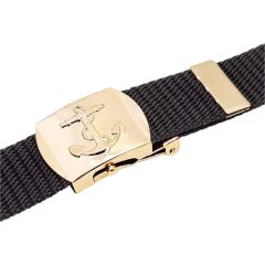 Belt with anchor buckle
