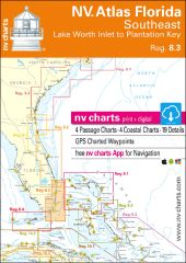 NV Atlas Florida Southeast - 8.3 - Lake Worth Inlet to Plantation Key