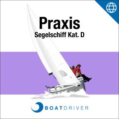 Online: BOATDRIVER - Praxis Segelschiff Kat. D (df)